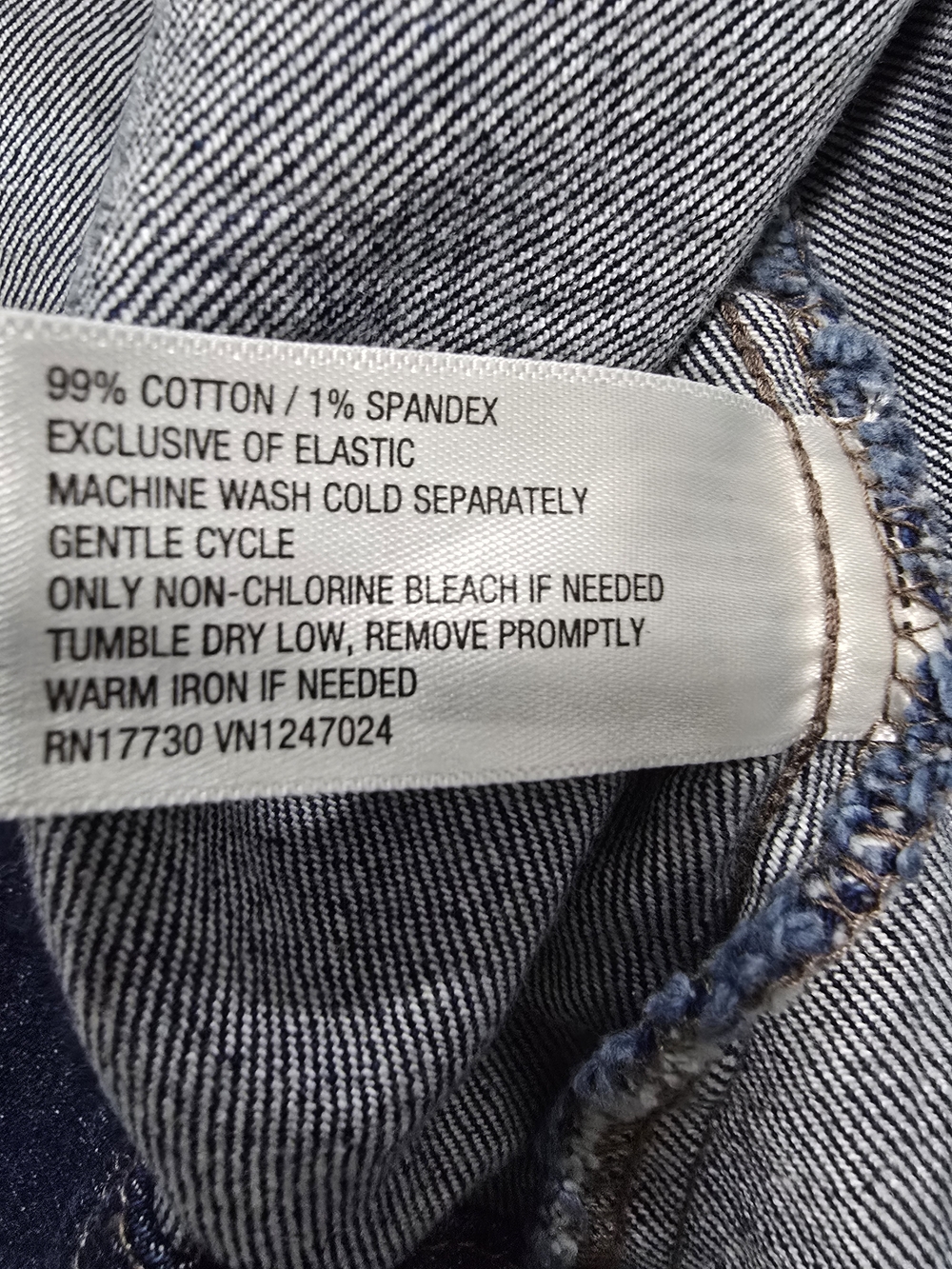 Universal Thread Button-Front Denim Midi Dress in Classic Blue With Pockets Sz M - Picture 7 of 13